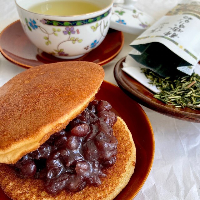 アンサンブル(日本茶)どらやき近